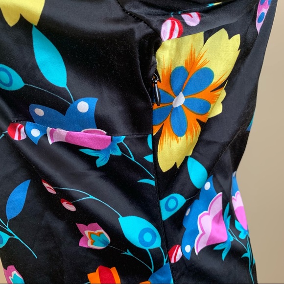 Vtg Y2k Iceberg Jeans Floral Print Versace Dolce - Picture 7 of 12